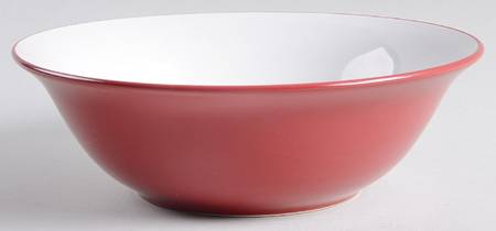 Harmony Red 9" Round Vegetable Bowl