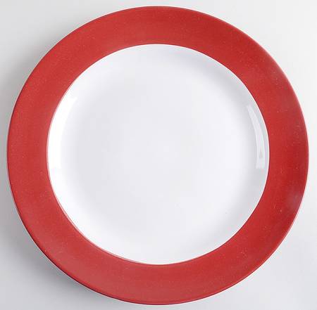 Harmony Red 12" Chop Plate (Round Platter)