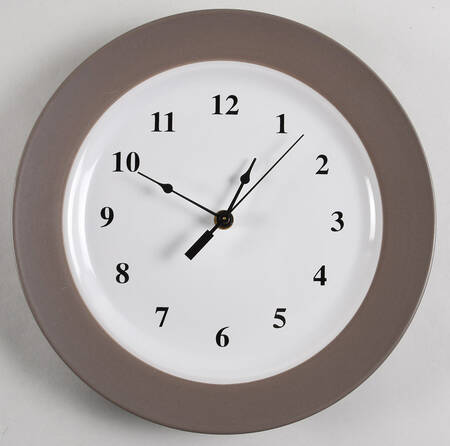 Harmony Taupe 1-2" depth  Clock Plate HC