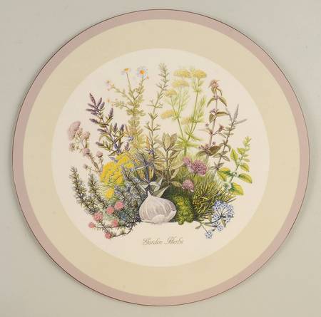 Placemats Round Corkboard Placemat - Set of 4
