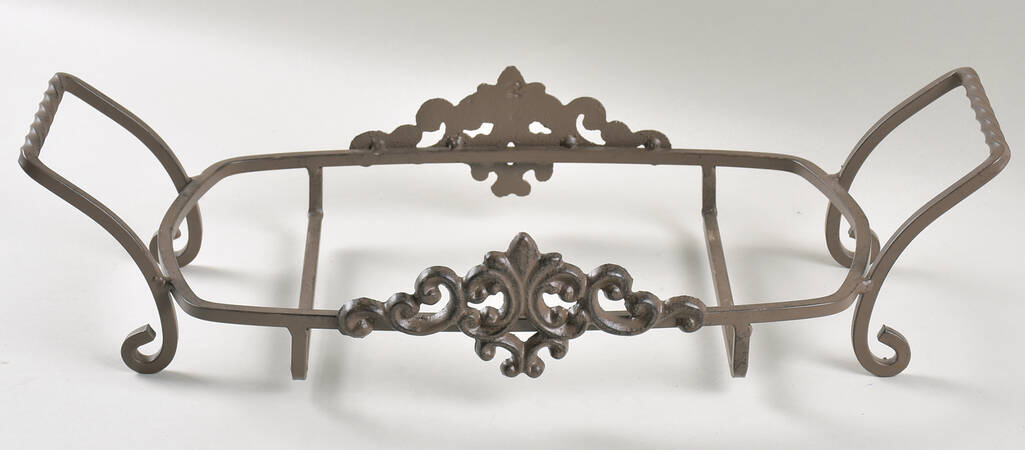 Abigail Metal Stand for Rectangular Baker & Lid
