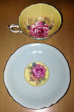 S6624-2 Footed Cup & Saucer Set