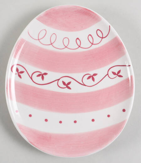 Easter Egg Plates Salad/Dessert Plate