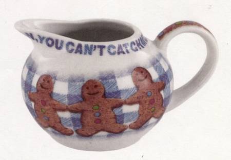 Gingerbread Man Creamer