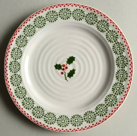 Sophie Conran Christmas Salad/Dessert Plate by Portmeirion