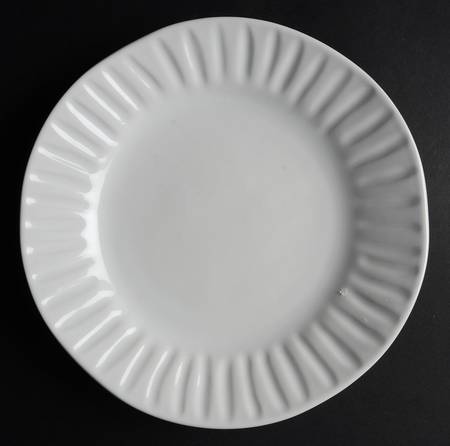 Finger White Salad Plate