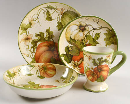 Harvest Garden 4 Piece Place Setting