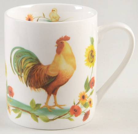 Rooster Meadow Mug