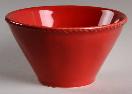 Nautic Red Soup/Cereal Bowl