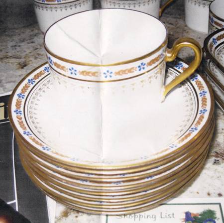 PDT12 Flat Cup & Saucer Set