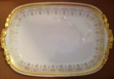 POY822 14" Oval Serving Platter