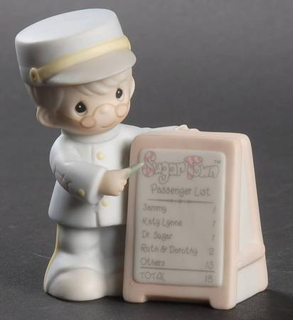 Sam the Conductor-Sugar Town Ship-Sam The Conductor - Ship Trademark With Box