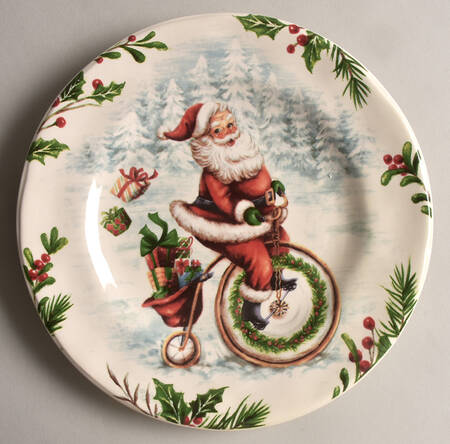 Winter's Wonder Accent Salad Plate