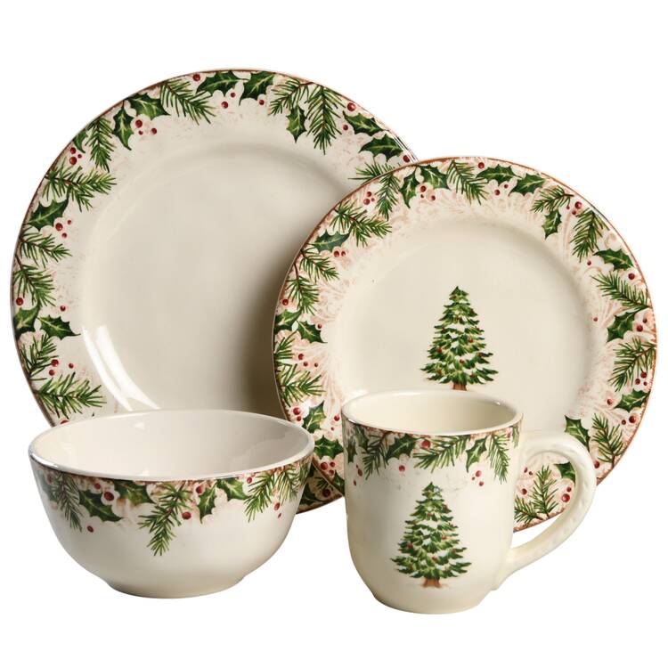 Winter's Wonder 4 Piece Place Setting