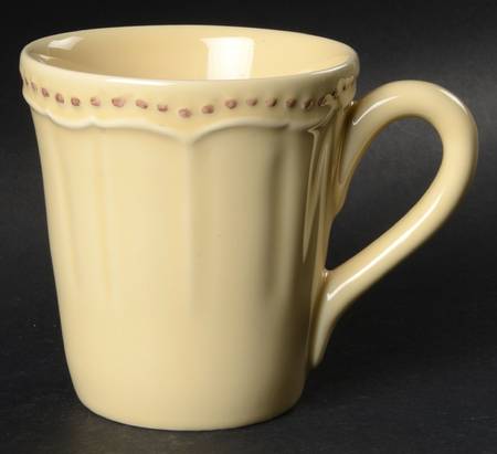 Antique Yellow Mug