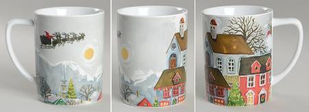 Winter Village Mug