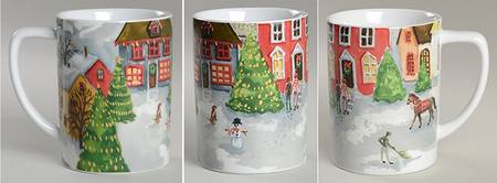 Winter Village Mug