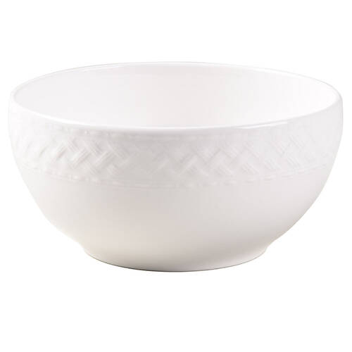 Basketweave Soup/Cereal Bowl
