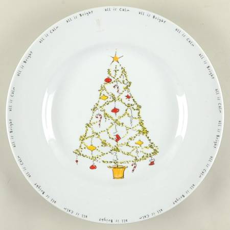 Holiday Cheer 16" Chop Plate (Round Platter)