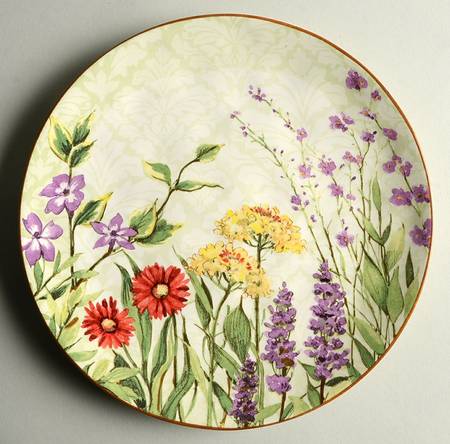 Botanical Garden Salad Plate