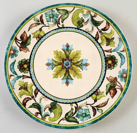 Catalina Floral Salad Plate