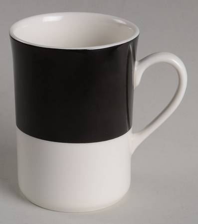 ColorBurst Black (Ivory Body) Mug
