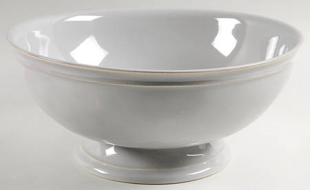 Cambria Gray Footed Bowl