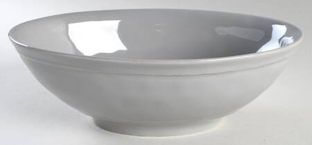 Cambria Gray 12" Oval Serving Bowl