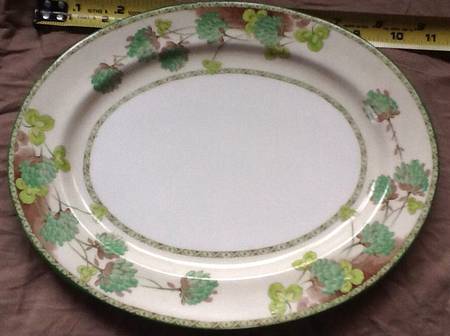 G4895 11" Oval Serving Platter