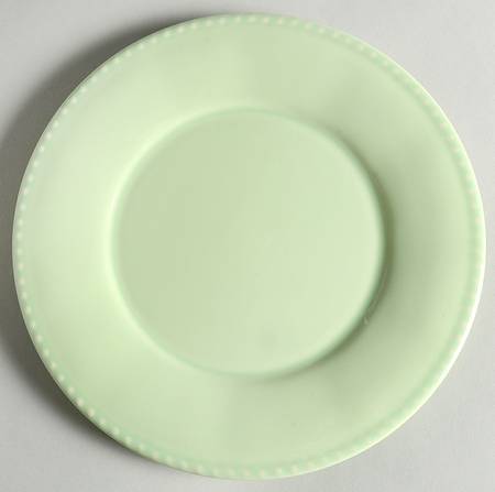 Beaded Green Salad Plate