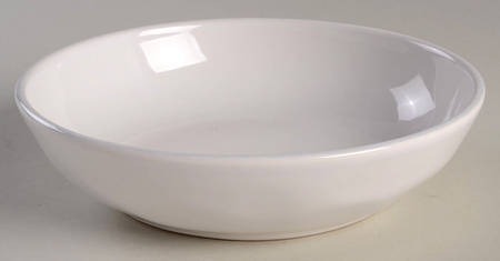 PMZ32 White 8" Individual Pasta Bowl
