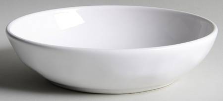 PMZ32 White Coupe Soup Bowl