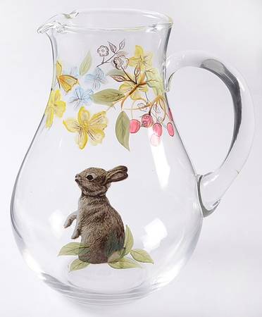 Sofie the Bunny 84 Oz Glassware Pitcher