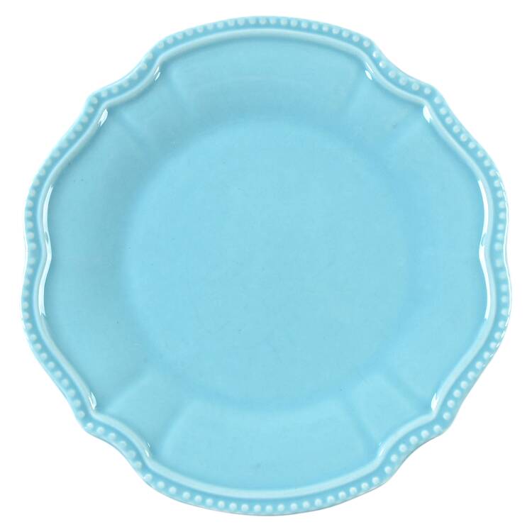 Antique Turquoise Dinner Plate