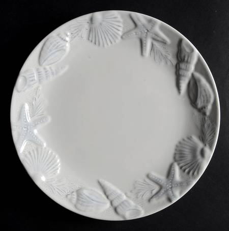Le Mer White Salad Plate