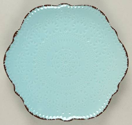 Marseilles Teal Salad Plate