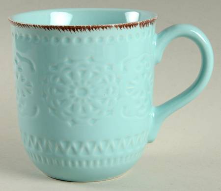 Marseilles Teal Mug