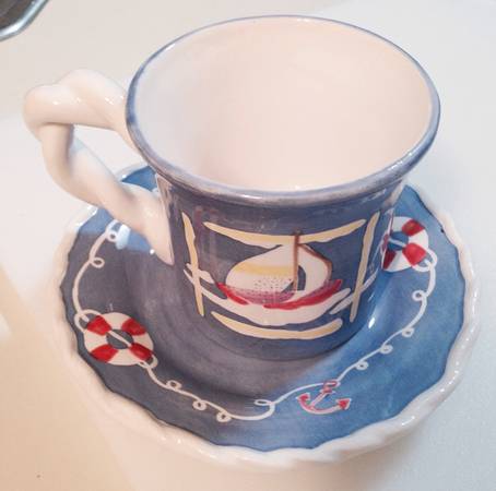 PCM29 Flat Cup & Saucer Set