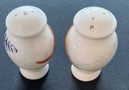Feather (Multicolor) Salt & Pepper Set