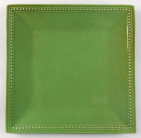 Spice Route Jade Square Dinner Plate