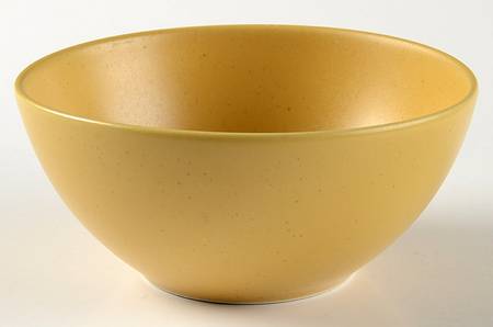 Ellipse Yellow Coupe Cereal Bowl