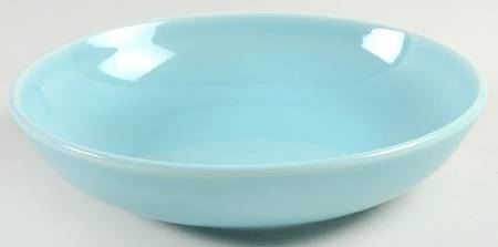 PMZ32 Teal 8" Individual Pasta Bowl