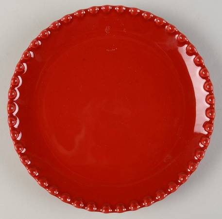 PMZ23 Red Salad Plate
