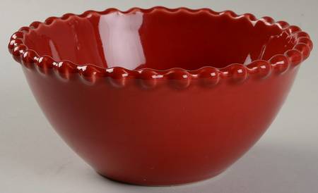 PMZ23 Red Soup/Cereal Bowl
