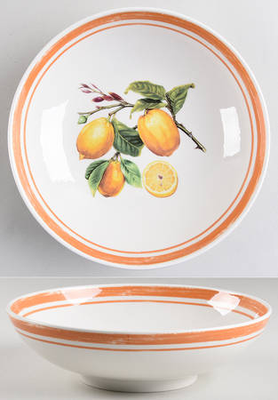Alfresco Pomona 9" Individual Pasta Bowl