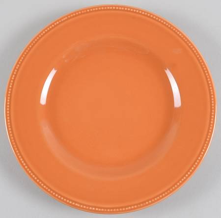PMZ7-Orange Salad Plate