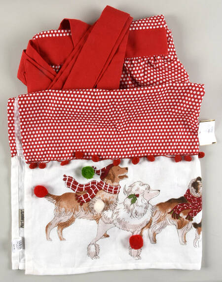 Park Avenue Puppies Cloth Kitchen Apron