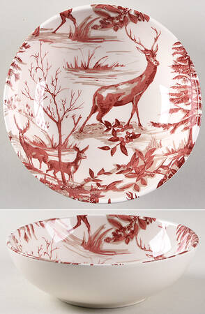 Alpine Toile Soup/Cereal Bowl