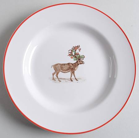 Silly Stag Salad Plate