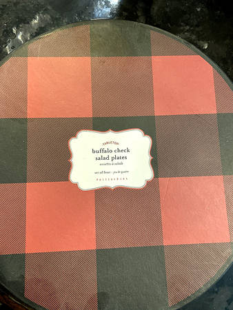 Buffalo Check by Pottery Barn China